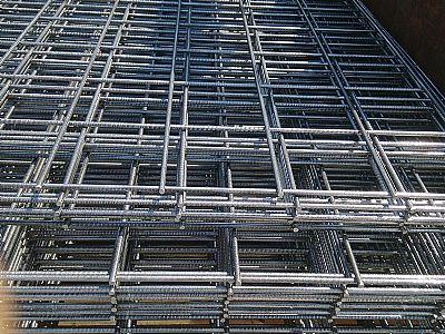 鋼筋網片施工步驟應符合設計要求